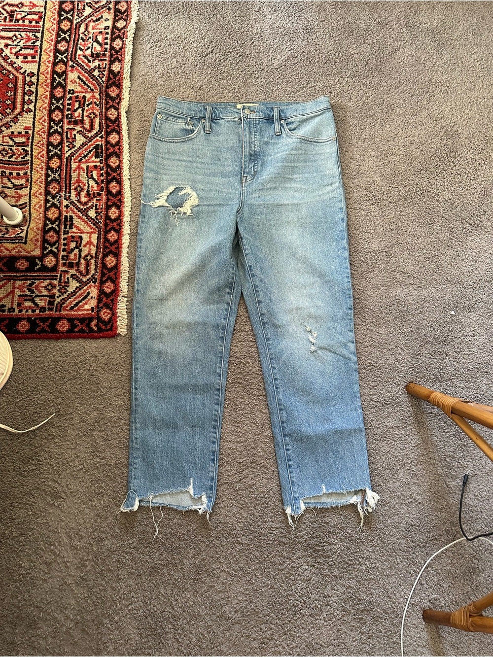 Madewell Classic Straight Jeans
